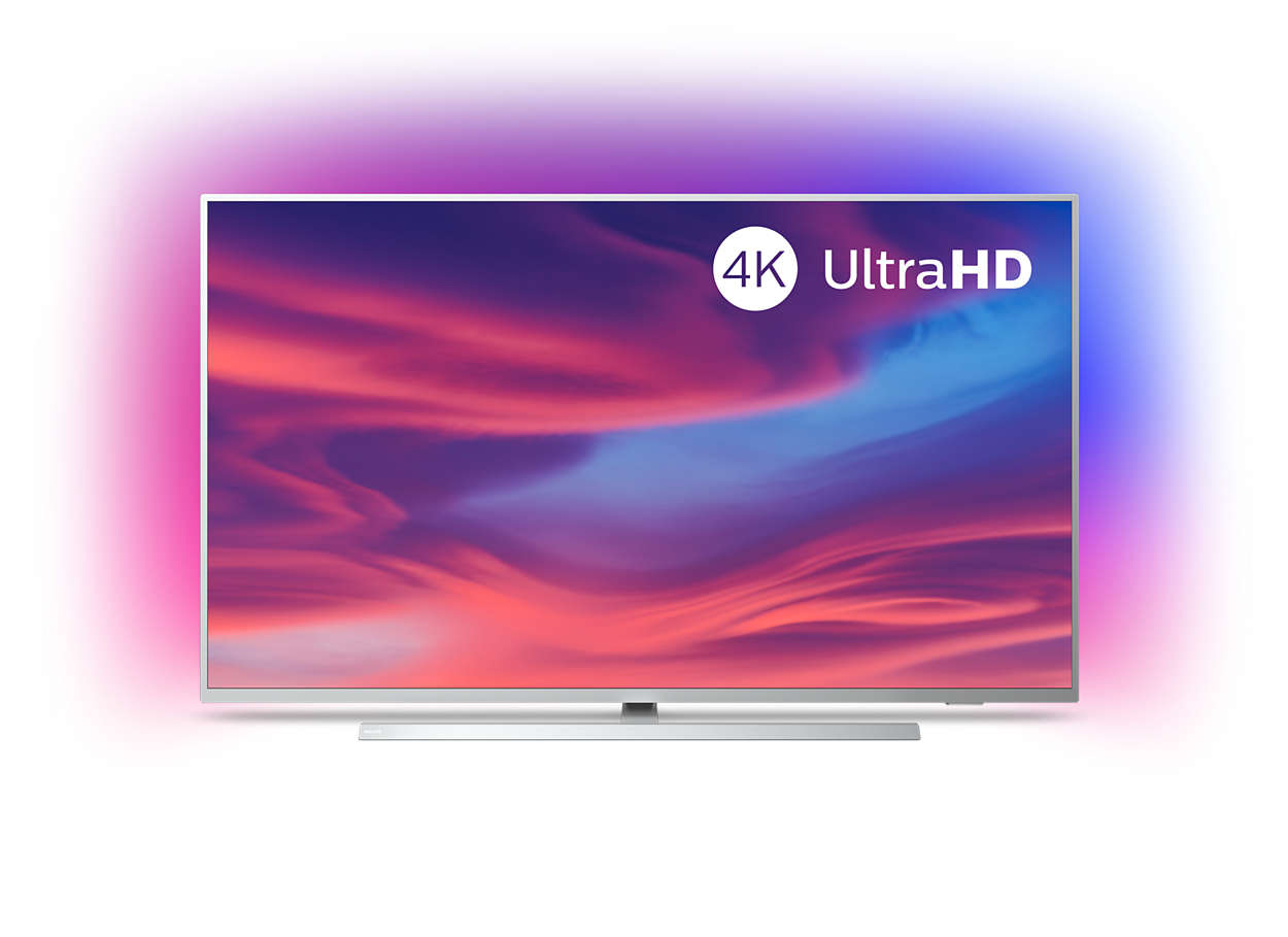 komme Dingy Populær 4K UHD LED Android-TV 50PUS7334/12 | Philips