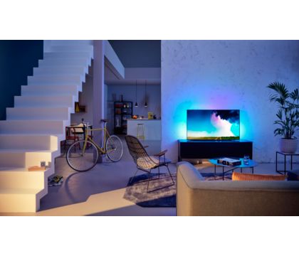 Televiseur Smart Tv 4k Uhd Oled 55oled754 12 Philips