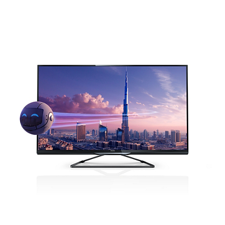 55PFL4908K/12  Ultraflacher 3D Smart LED TV