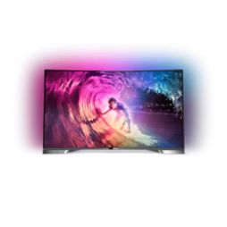 8900 Curved series T&eacute;l&eacute;viseur LED UHD 4K incurv&eacute;, avec Android&trade;