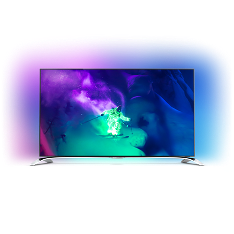 55PUS9109/12  Ultraflacher 4K UHD TV powered by Android™
