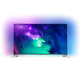 Televisor 4K Ultra HD plano, con tecnología Android™