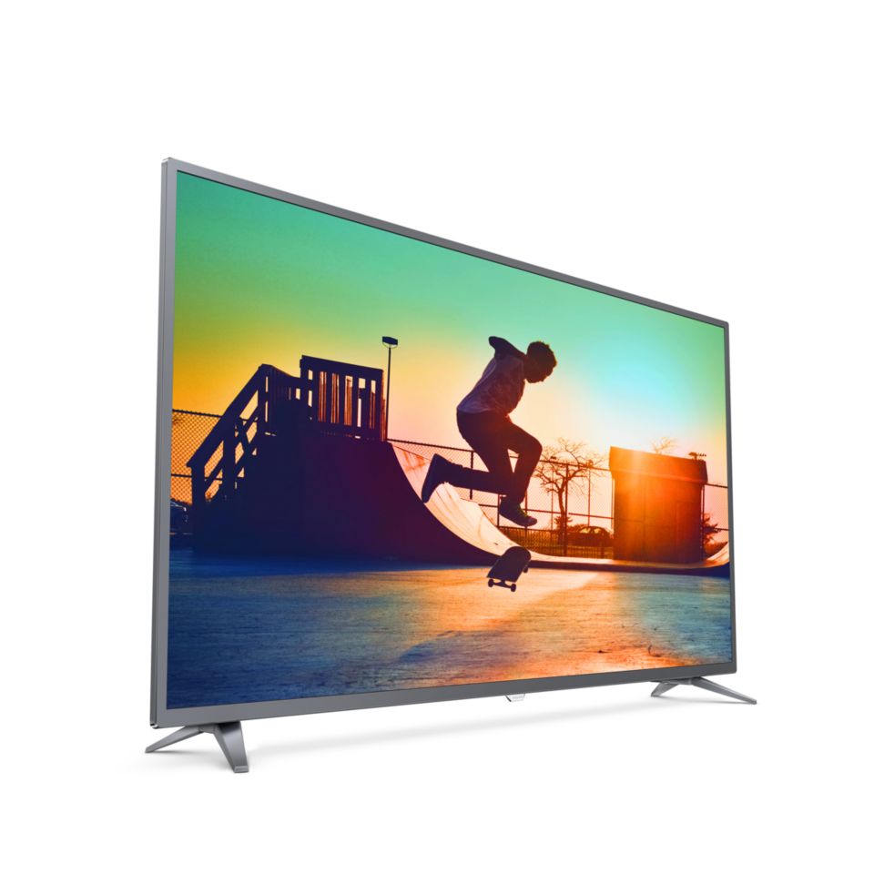 Smart Tv Led 4k Uhd Ultradelgado 58pud6513 44 Philips