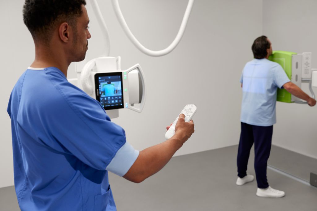 Radiography 7300 C chest examination