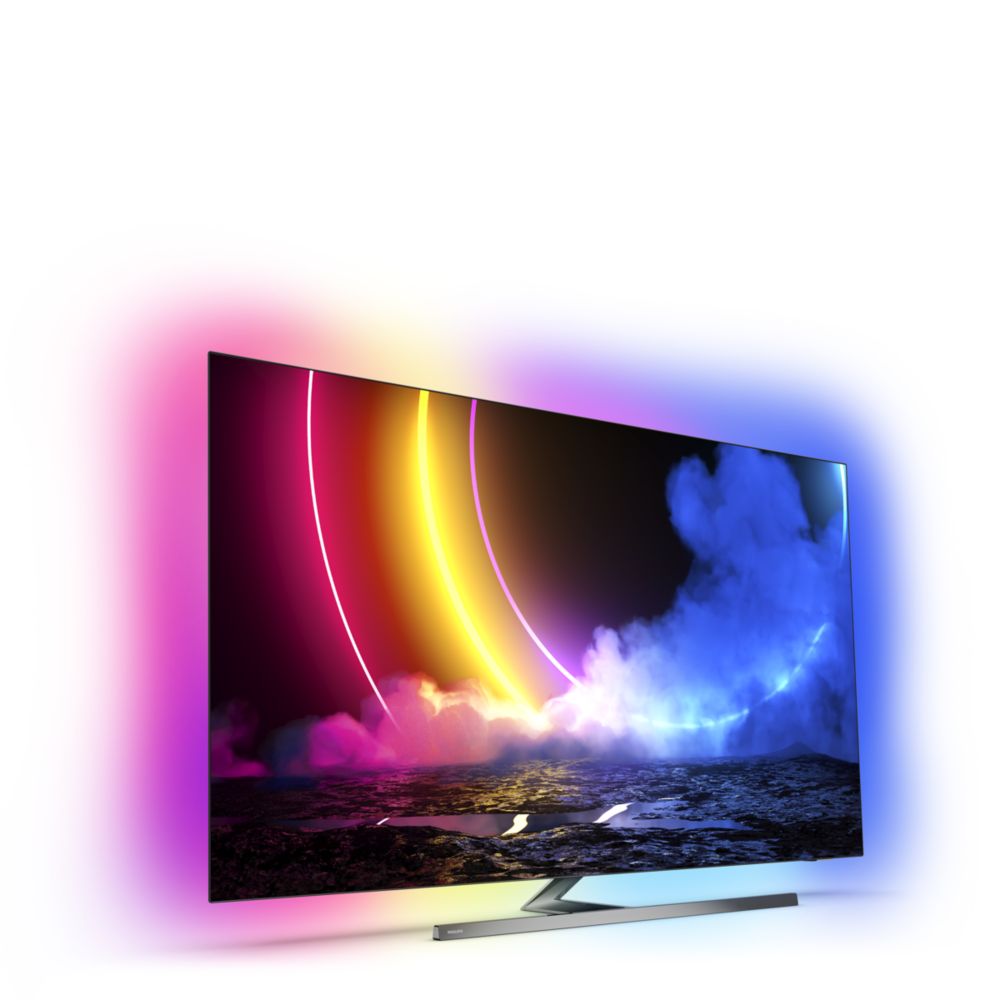 Philips 55OLED706/12 Serie 7 Smart tv oled 4k 55 '' with ambilight -  chromed metal