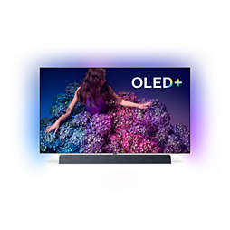 OLED 9 series 4KUHD OLED+ Android TV B&amp;W-geluid