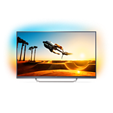 Ultraflacher 4K-Fernseher powered by Android TV™