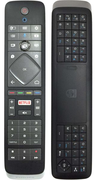 Philips Fernbedienung mit Swipe-Feld