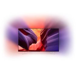 AmbiLux T&eacute;l&eacute;viseur ultra-plat 4K avec Android&nbsp;TV&trade;