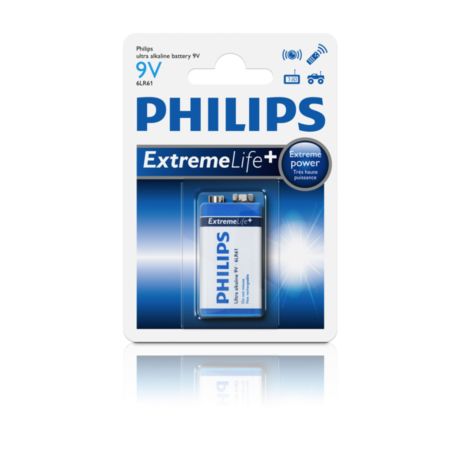 6LR61E1B/00  ExtremeLife 6LR61E1B Battery