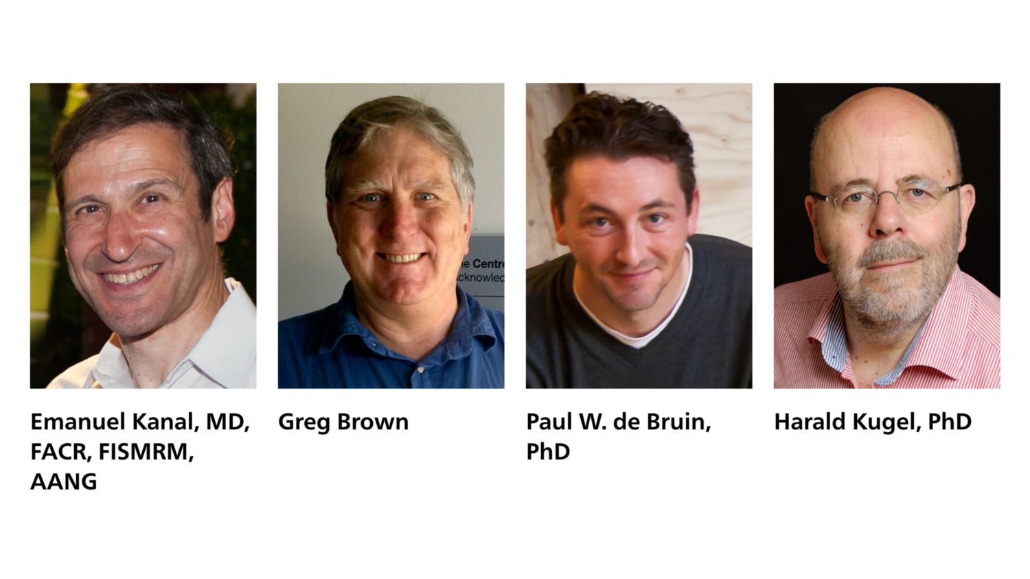 Four contributors of the article