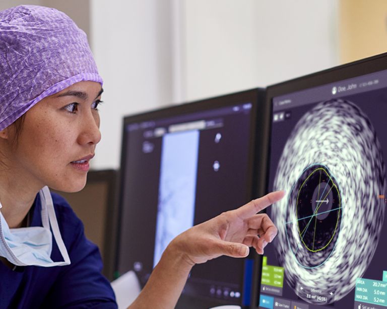 See clearly, Treat optimally with Coronary IVUS thumbnail