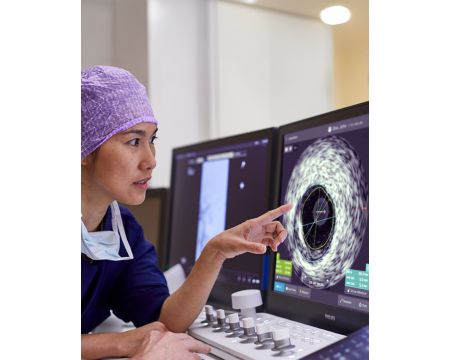 See clearly, Treat optimally with Coronary IVUS thumbnail