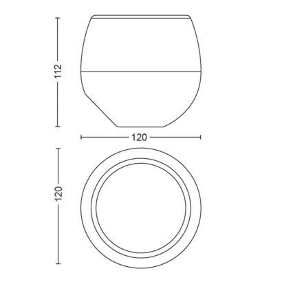 Place your light anywhere for a colourful ambience