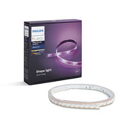 Hue White and color ambiance Lightstrip Plus base pack