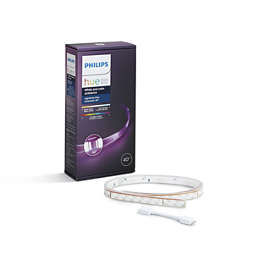 Hue White and color ambiance Lightstrip Plus extension