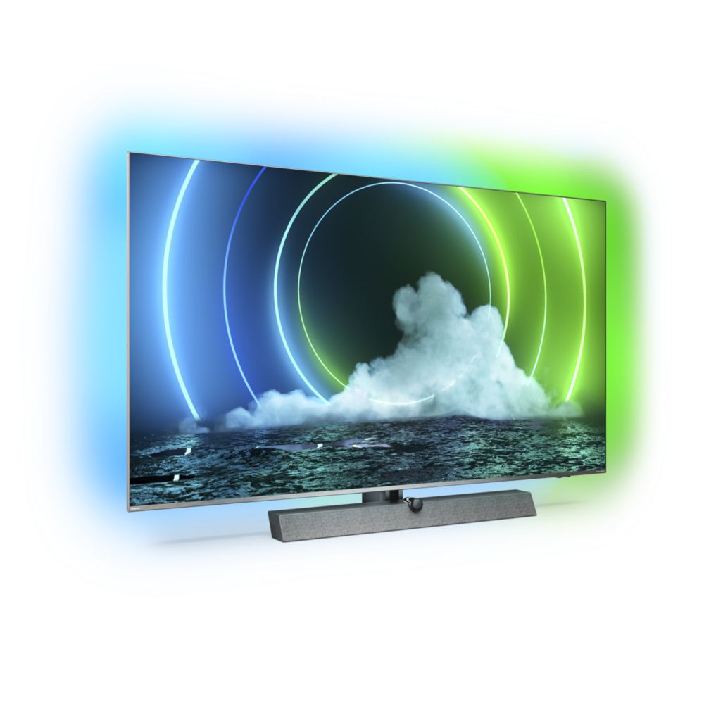 Philips 55OLED706/12 Serie 7 Smart tv oled 4k 55 '' with ambilight -  chromed metal