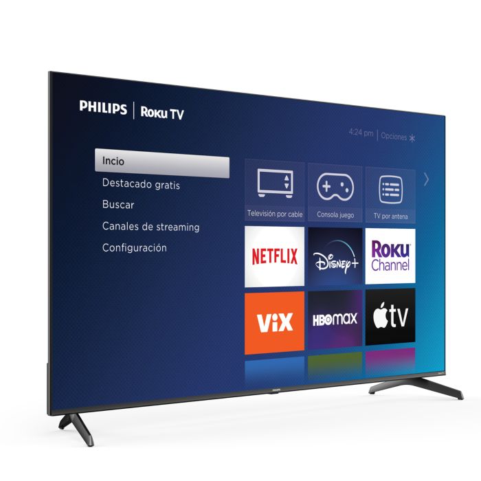 Smart TV elegante y simplificado