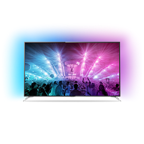 75PUS7101/12  Ultraflacher 4K Fernseher powered by Android TV™