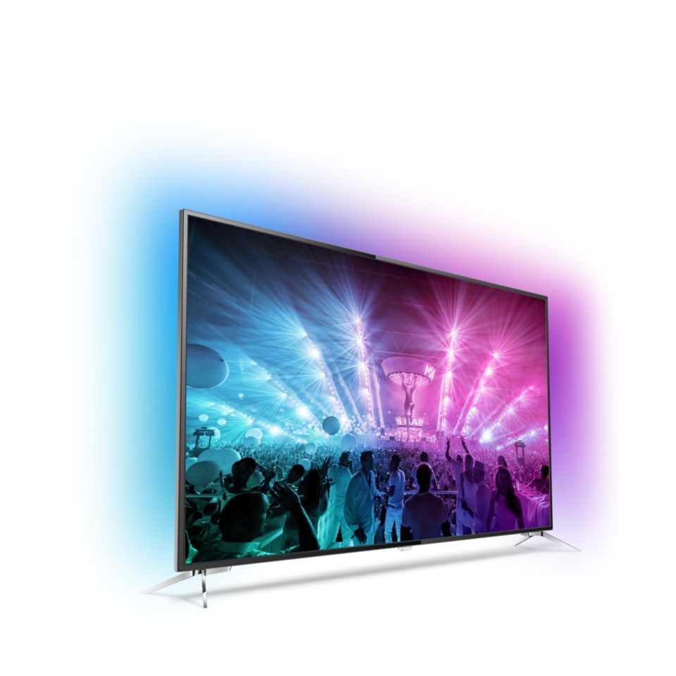 Ultraslanke 4k Tv Met Android Tv 75pus7101 12 Philips