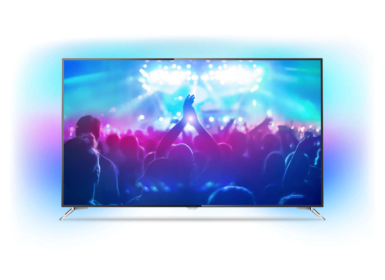 Ультратонкий светодиодный 4K LED TV на базе ОС Android TV