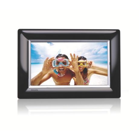 7FF3FPB/27B  7" LCD 16:9 frame ratio PhotoFrame