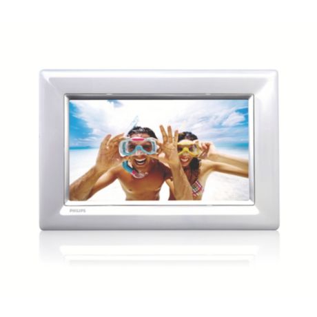 7FF3FPW/27B  7" LCD 16:9 frame ratio PhotoFrame