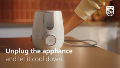 Rengøring og afkalkning af Philips Avent 2-i-1 varmer og sterilisator SCF359