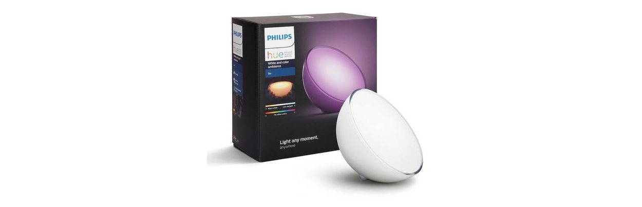 Negen medley Auto Hue White and color ambiance Philips hue Go witte en gekleurde  sfeerverlichting 8718696123096 | Philips