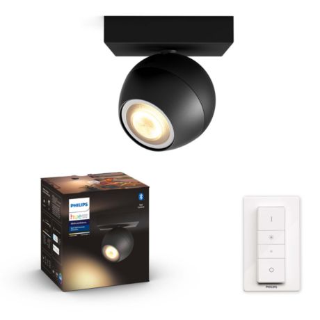 8718696175743 Hue White ambiance Buckram-spot enkel
