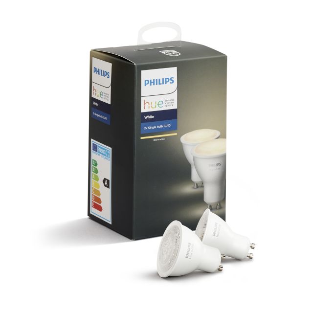 Philips Hue White Doppelpack, GU10