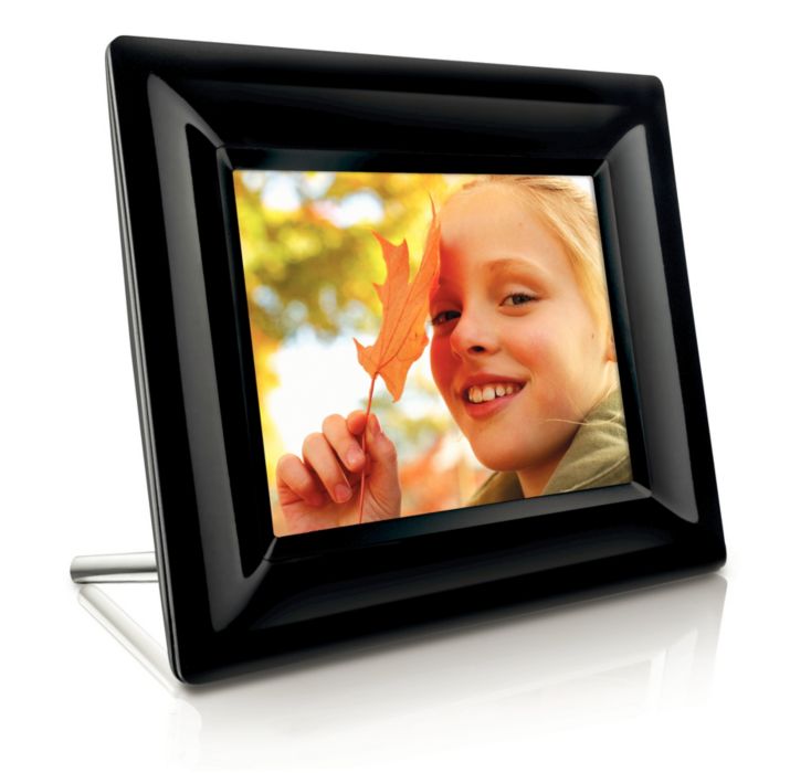 New Philips 8FF2FPB 8Inch 4x3 Digital Photo Frame 800x600 Resolution