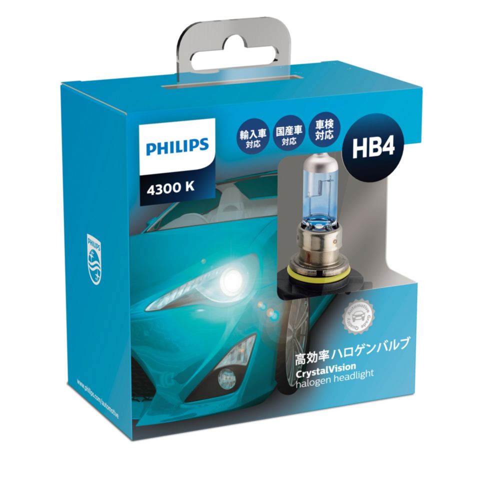 Crystalvision ヘッドランプ用バルブ 9006cvs2 Philips