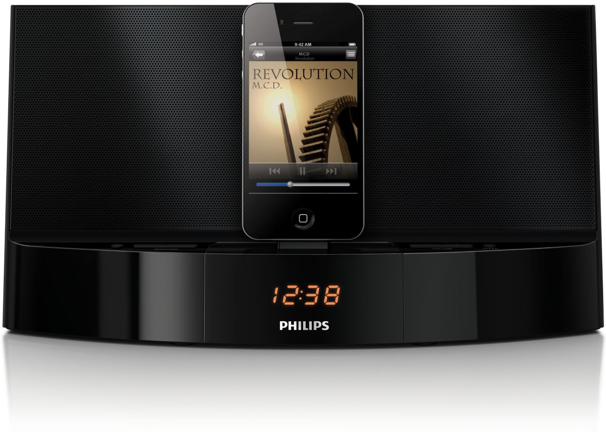 Iphone store docking speaker