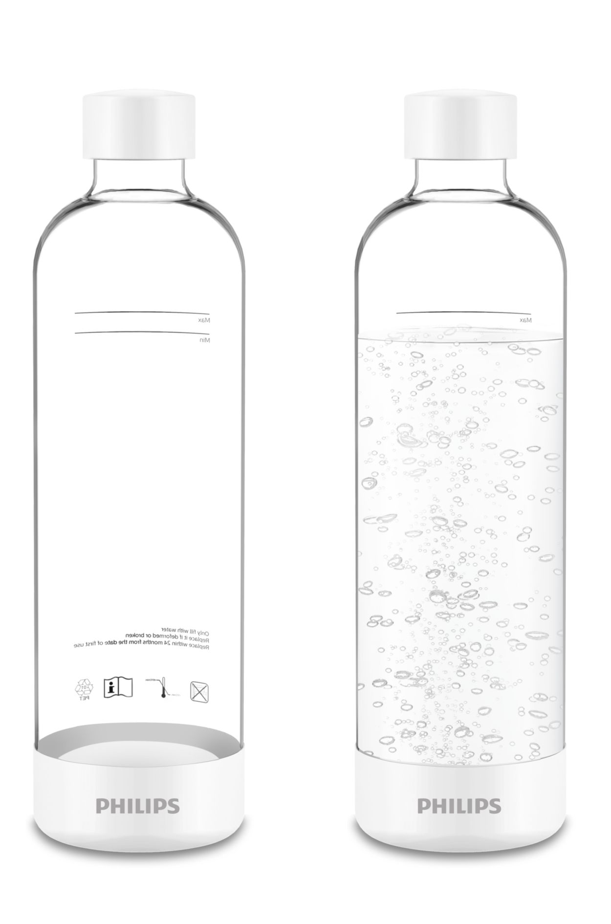 GoZero Soda maker cabornating bottle ADD910WHO/37 Philips