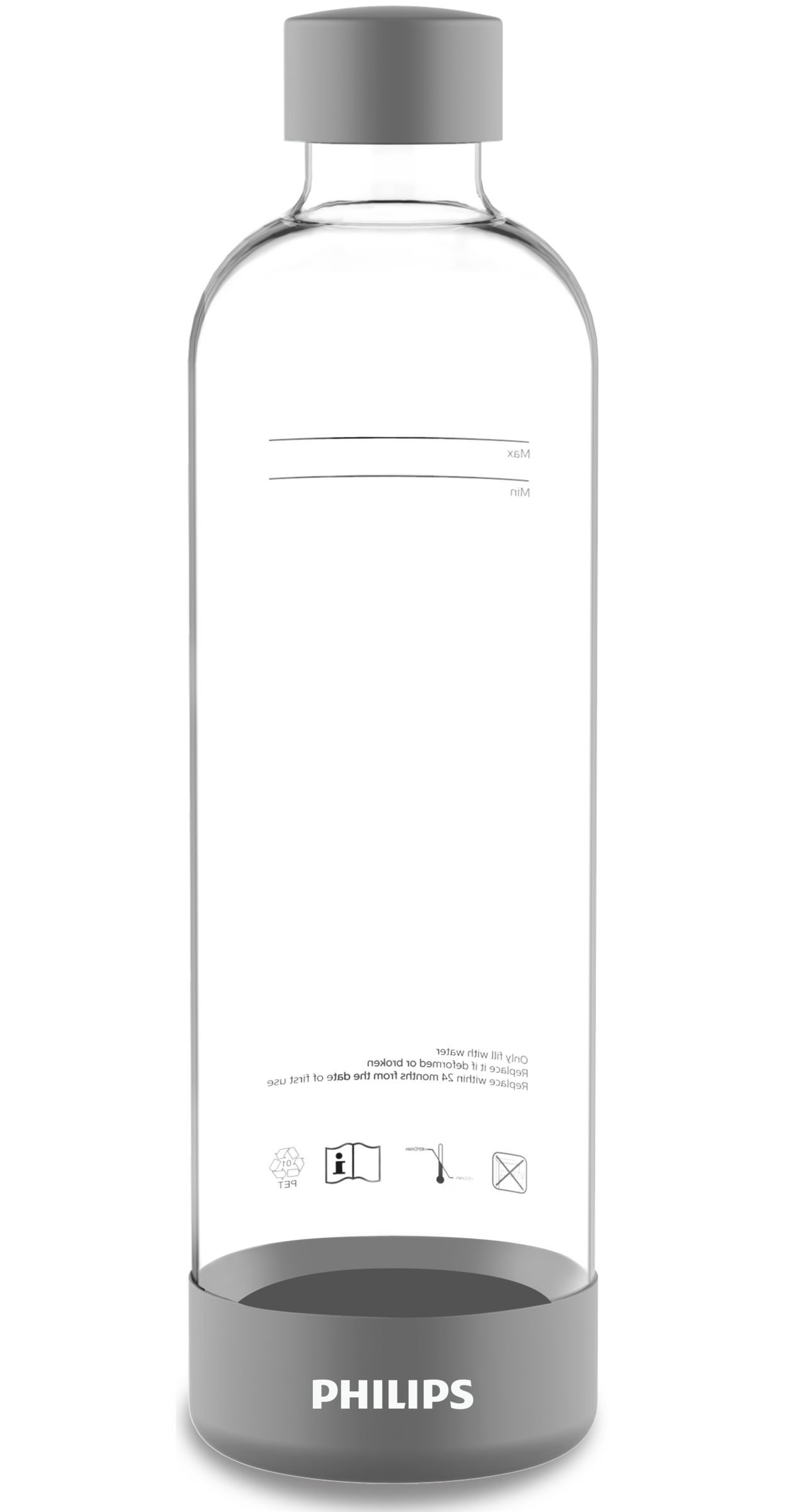 GoZero Soda maker carbonating bottle ADD911GR/10 Philips