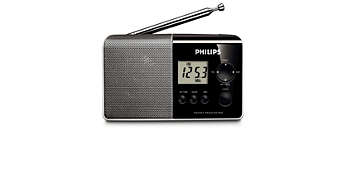 Radio portable, tuner numérique FM/MW