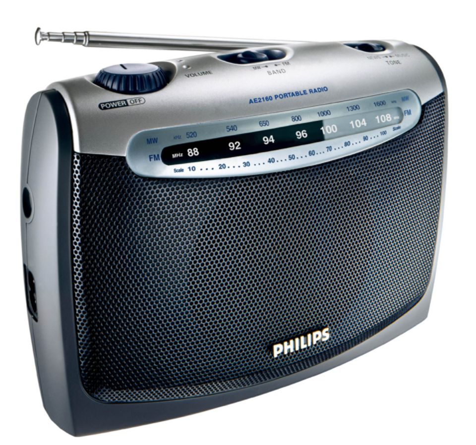 Draagbare radio | Philips