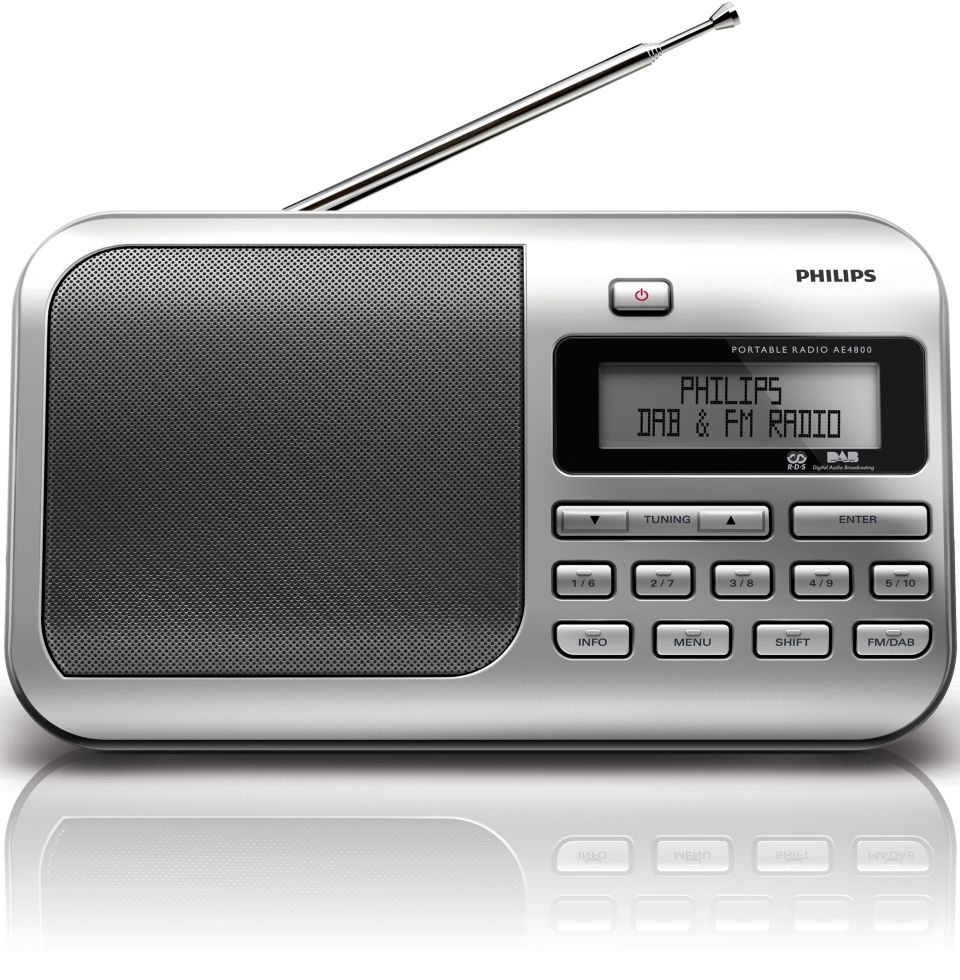 Great sound from DAB radio anywhere
