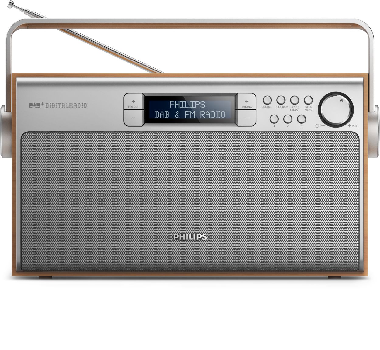 Scheiding vlotter elleboog Draagbare radio AE5220/12 | Philips