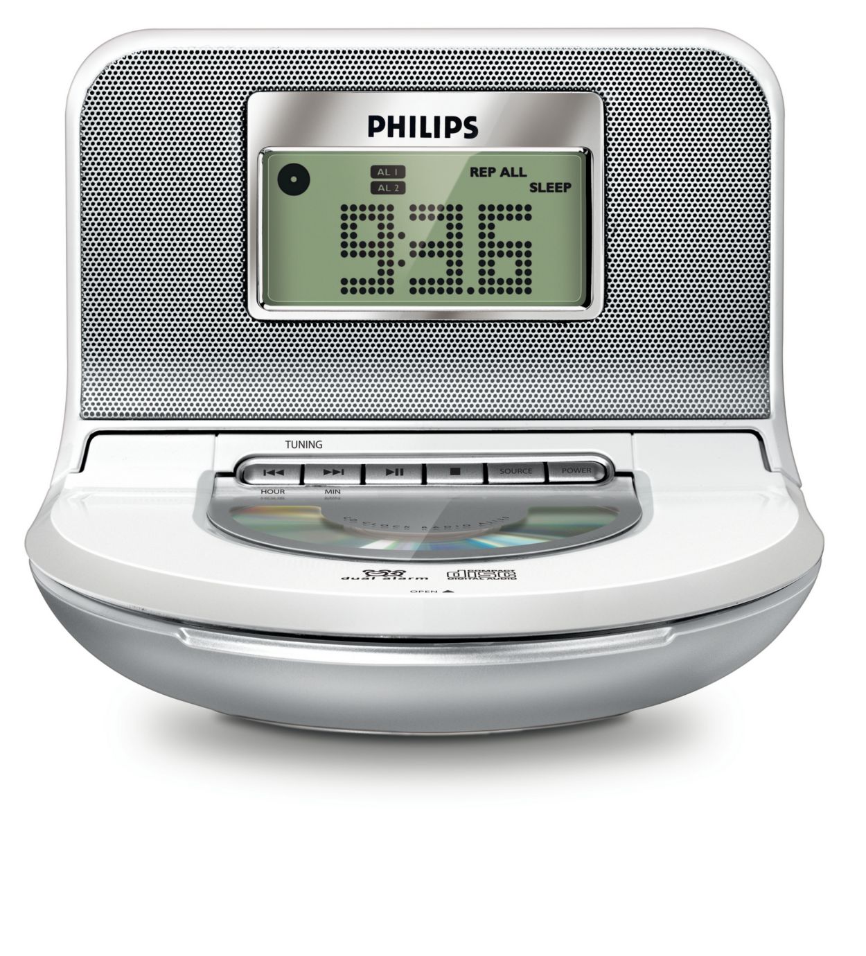 Digital tuning clock radio AJ130/12 Philips