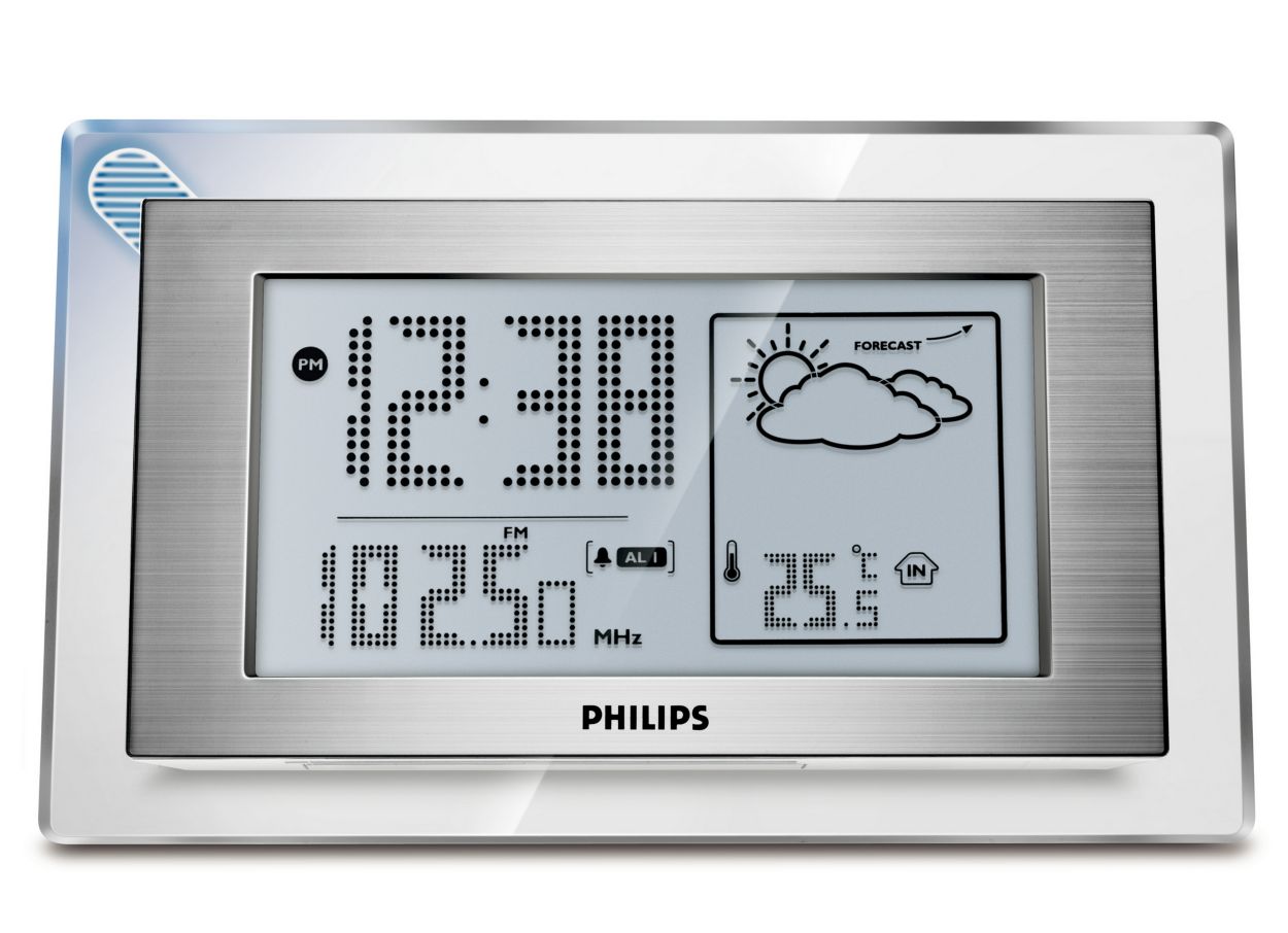 Weather Clock Radio AJ210/12 Philips