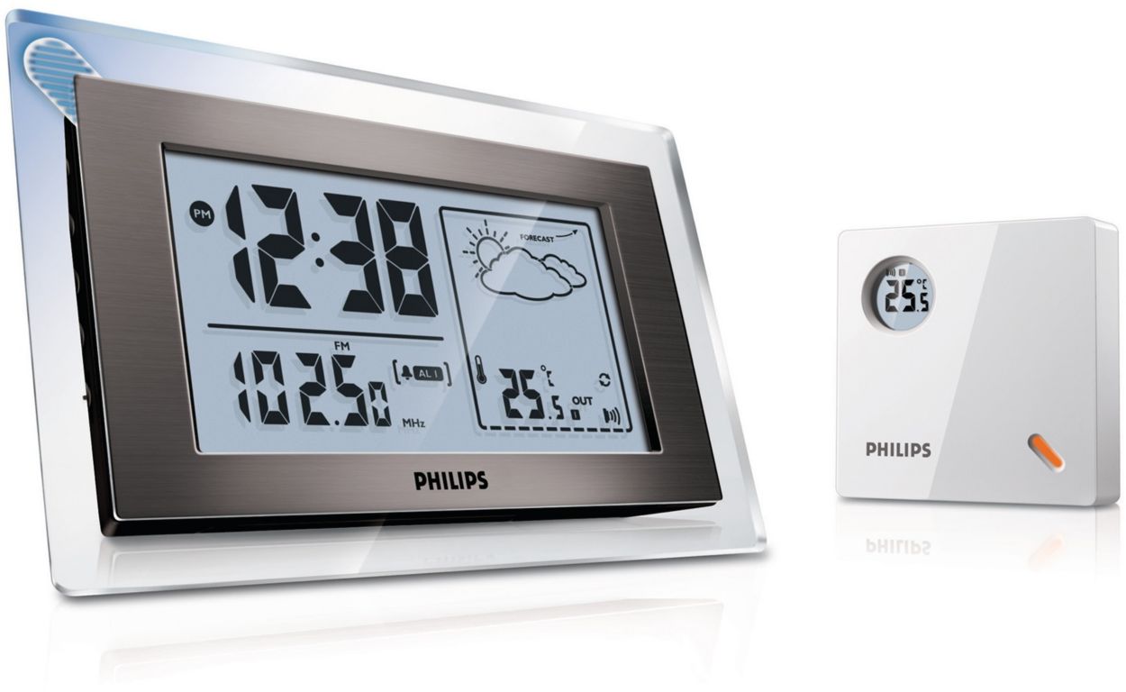 Weather Clock Radio AJ260/12 Philips