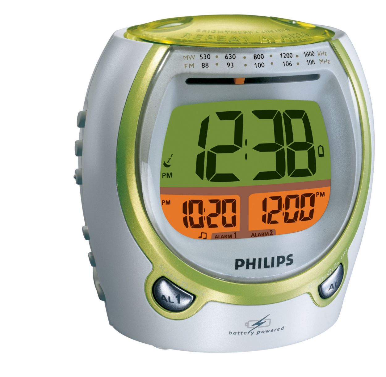 Philips 90 AS 690 radio reloj despertador / aproximadamente de