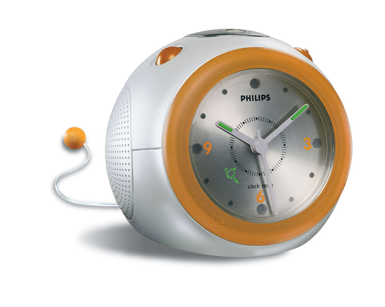 Analogue alarm time clock