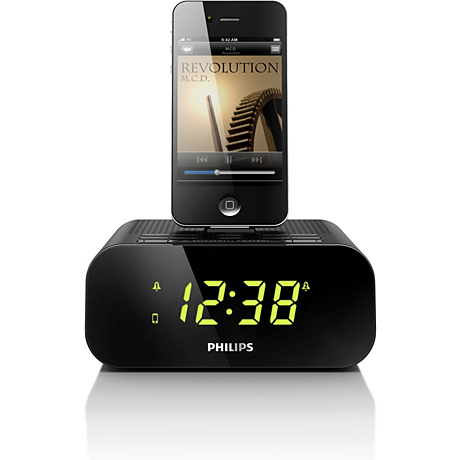 AJ3270D/05  Clock radio for iPod/iPhone
