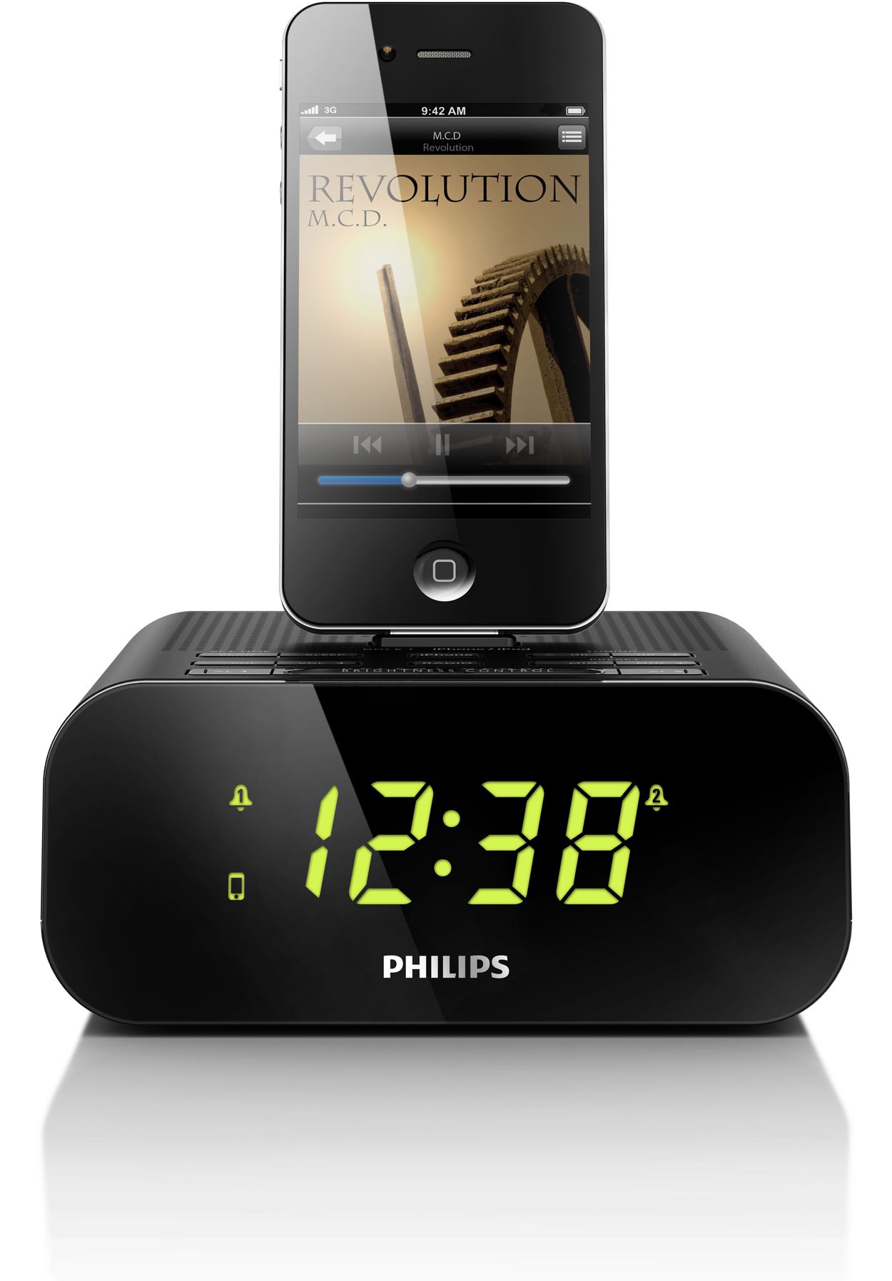 Clock radio for iPod/ iPhone AJ3270D/12 | Philips