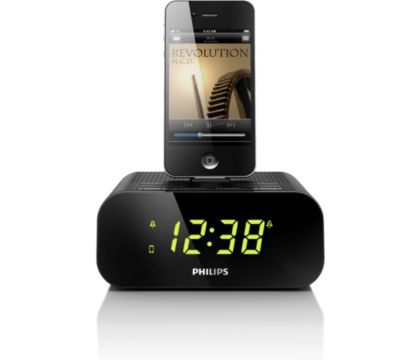 Aap filter oplichter Clock radio for iPod/ iPhone AJ3270D/37 | Philips