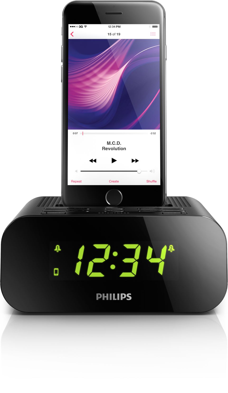 Clock radio for iPod/ iPhone AJ3275DZ/12 Philips