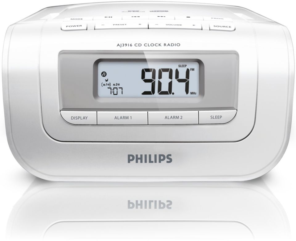 Digital tuning clock radio AJ3916/12 Philips